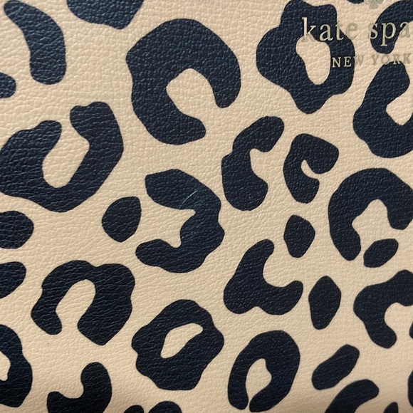 Kate Spade Harper Leopard Animal Print Crossbody Purse Bag - Picture 8 of 16